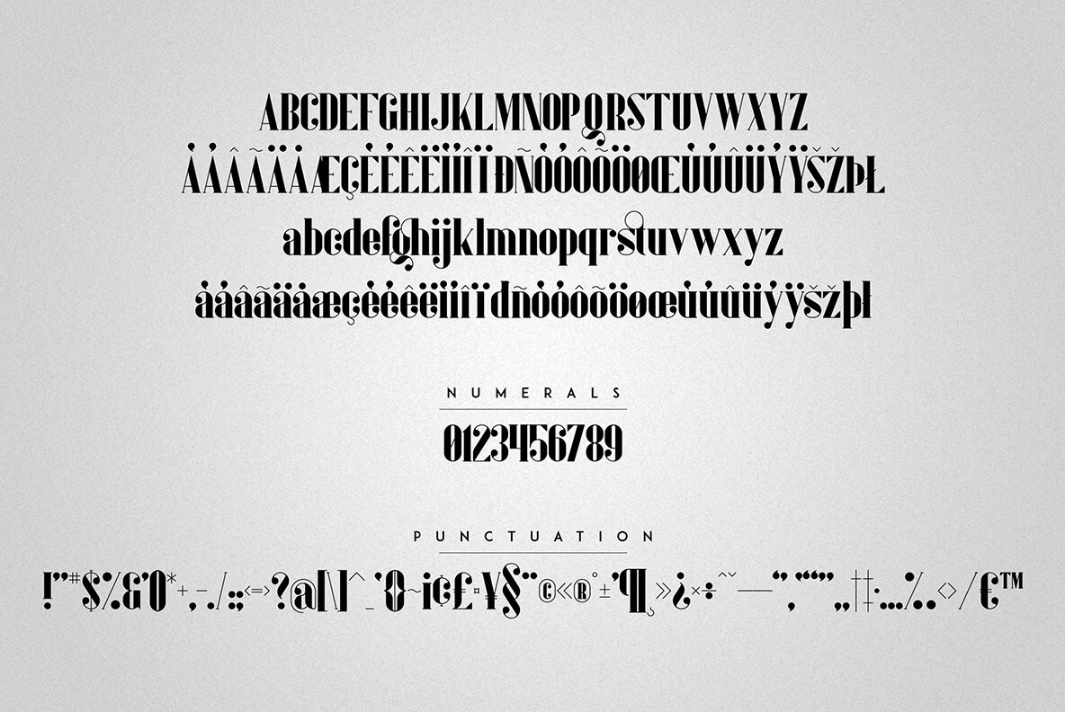 Inure Serif Typeface Inure Serif Typeface