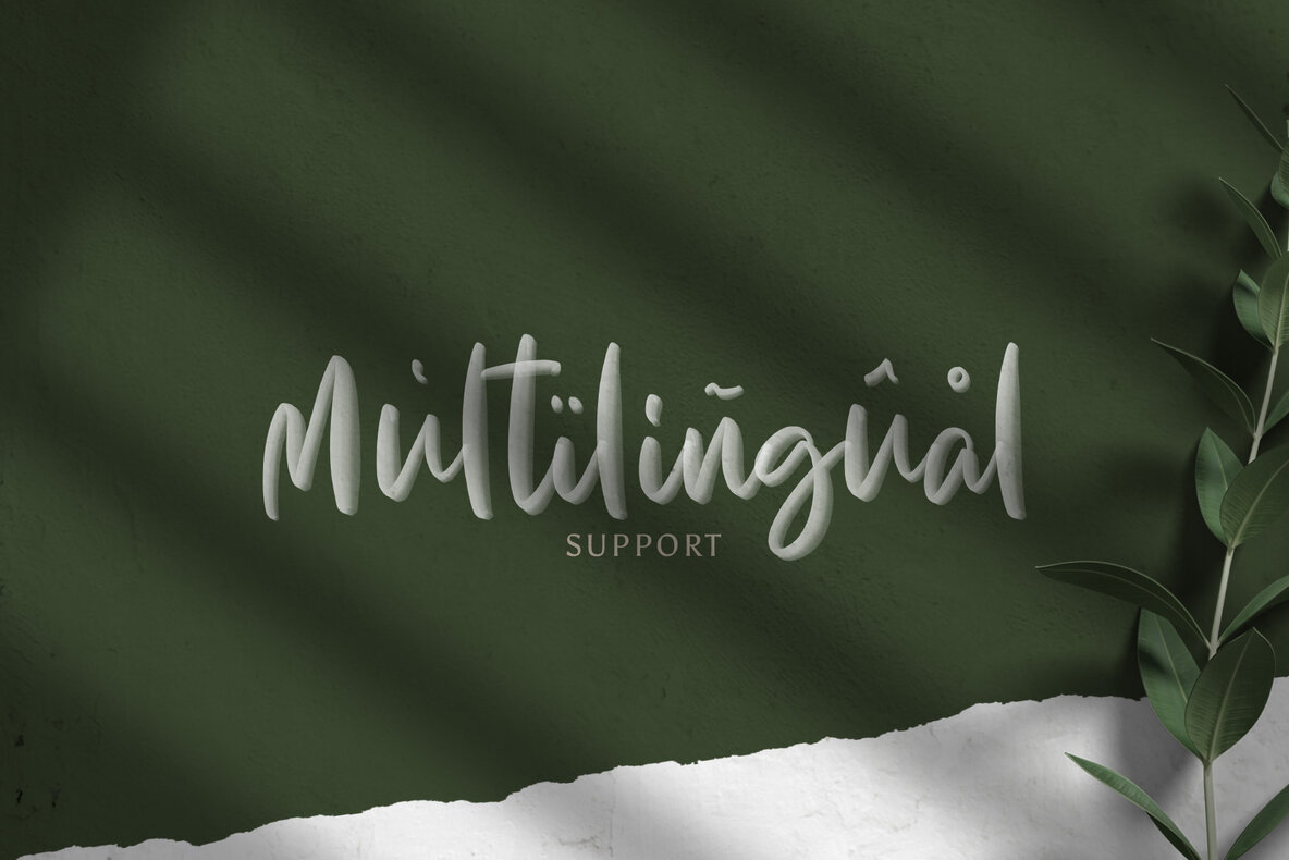 Bella Millies SVG Font 13