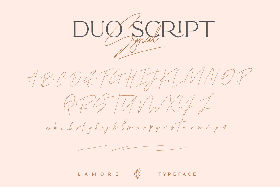 The Paris Lamore Sans Script The Paris Lamore Sans Script