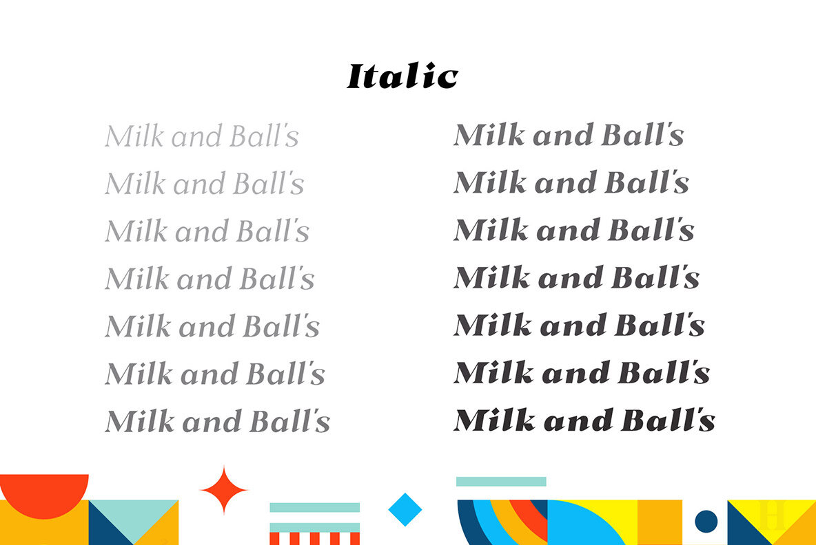Milk and Balls Milk and Balls