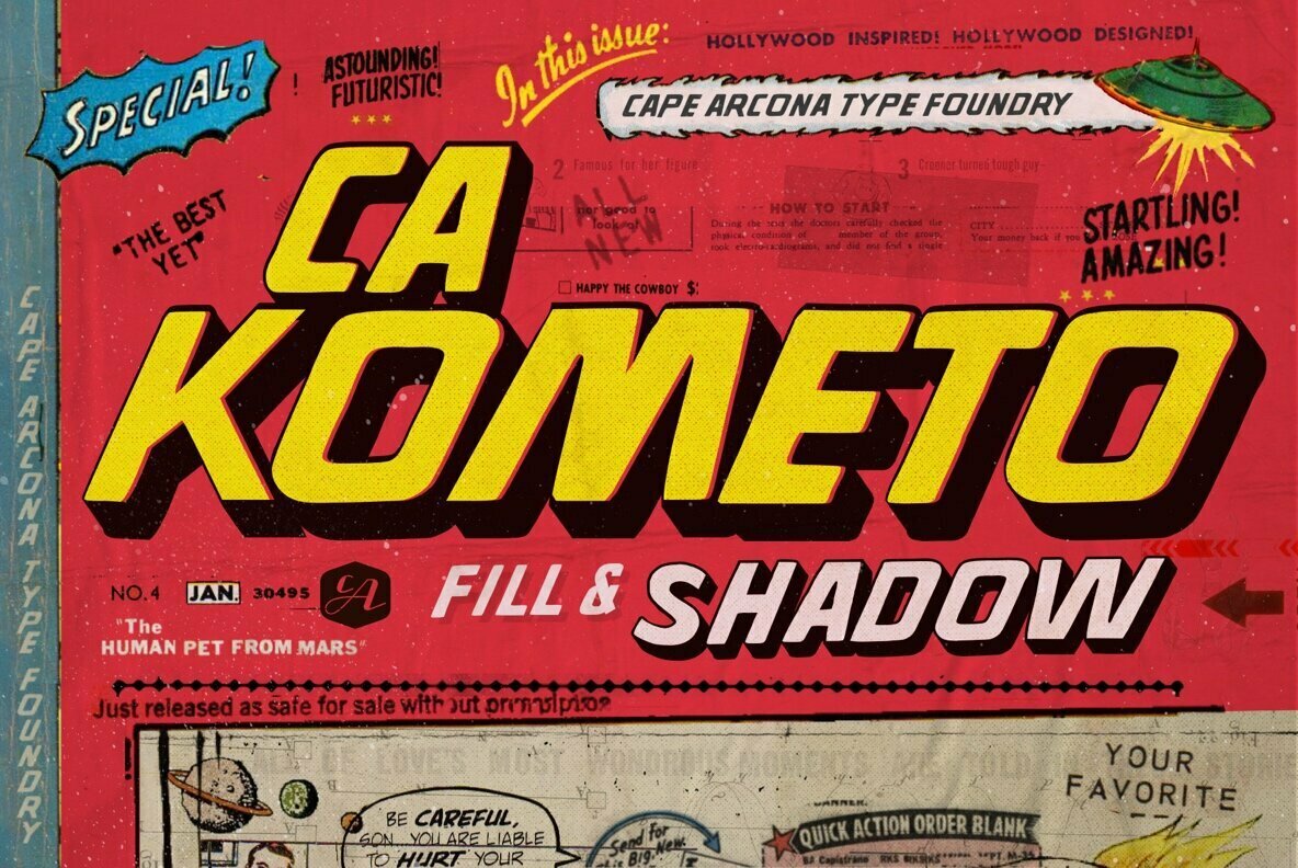 CA Kometo Font