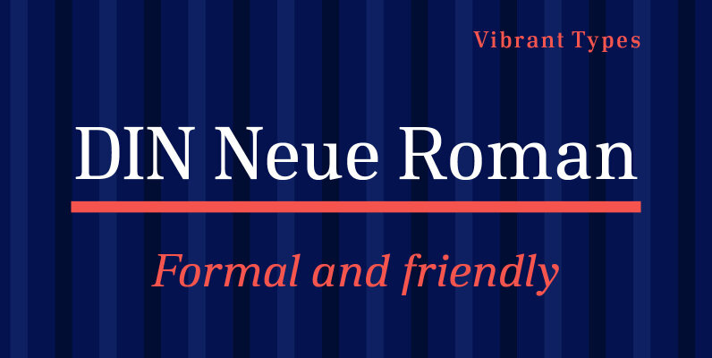 DIN Neue Roman