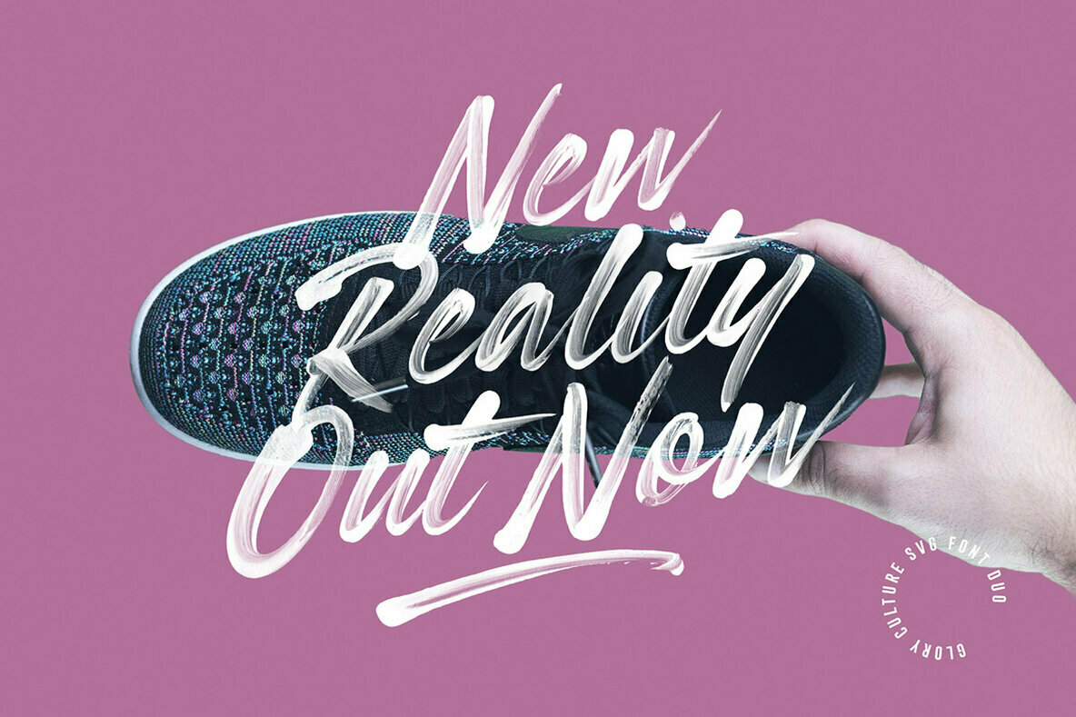 Glory Culture SVG Font Glory Culture SVG Font