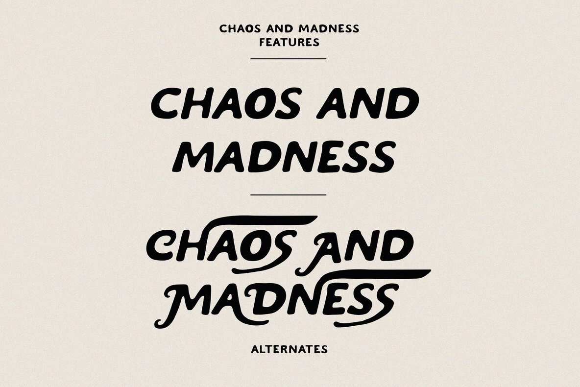 Chaos and Madness Chaos and Madness