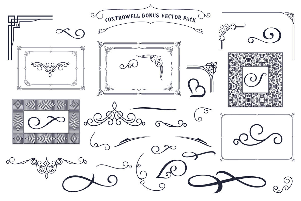 Controwell Victorian Typeface Controwell Victorian Typeface