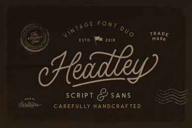 Headley Font Duo