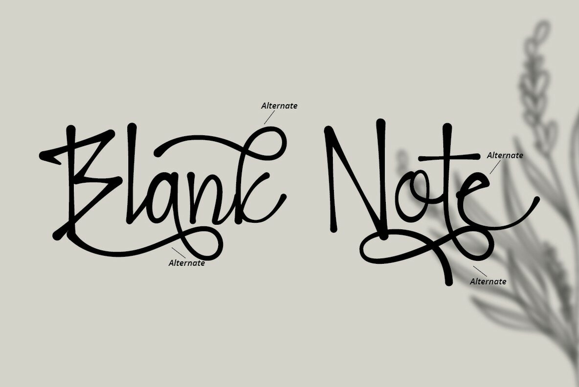 Blank Note 10