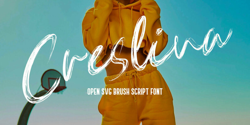 Creslina SVG Font