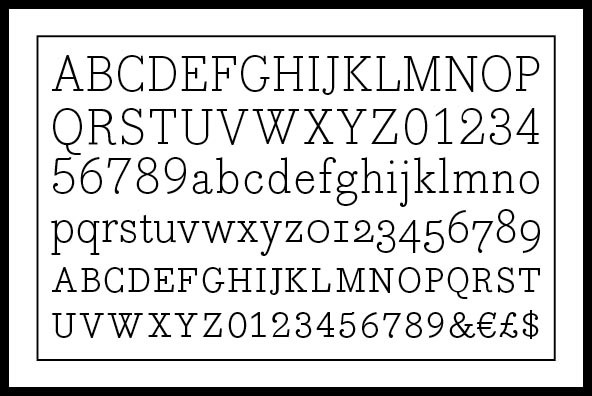 Bodoni Egyptian Pro Bodoni Egyptian Pro