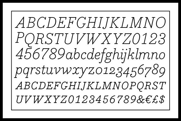 Bodoni Egyptian Pro Bodoni Egyptian Pro