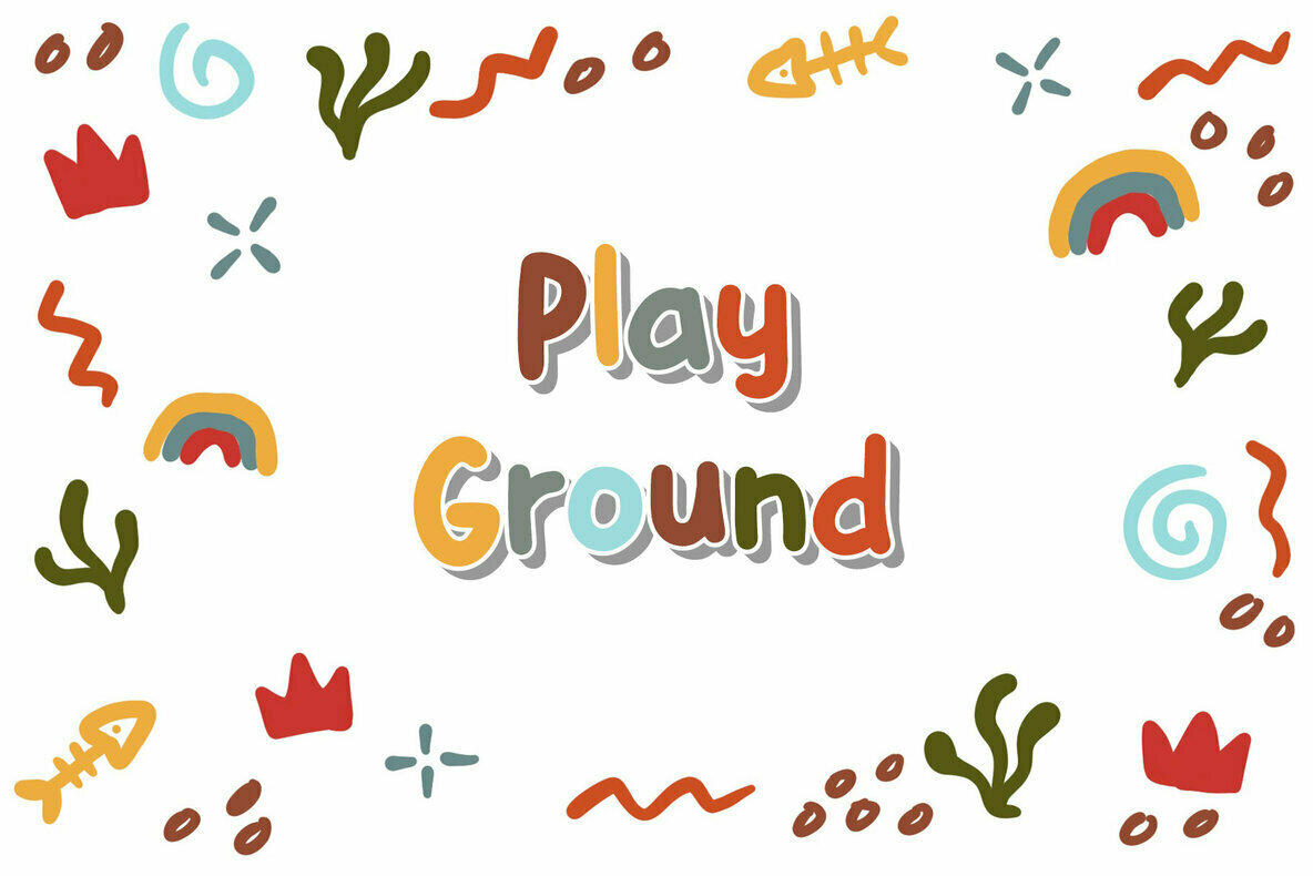 Kiddosy   Layered Display Font 3