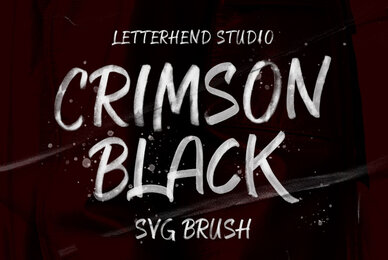 Crimson Black SVG
