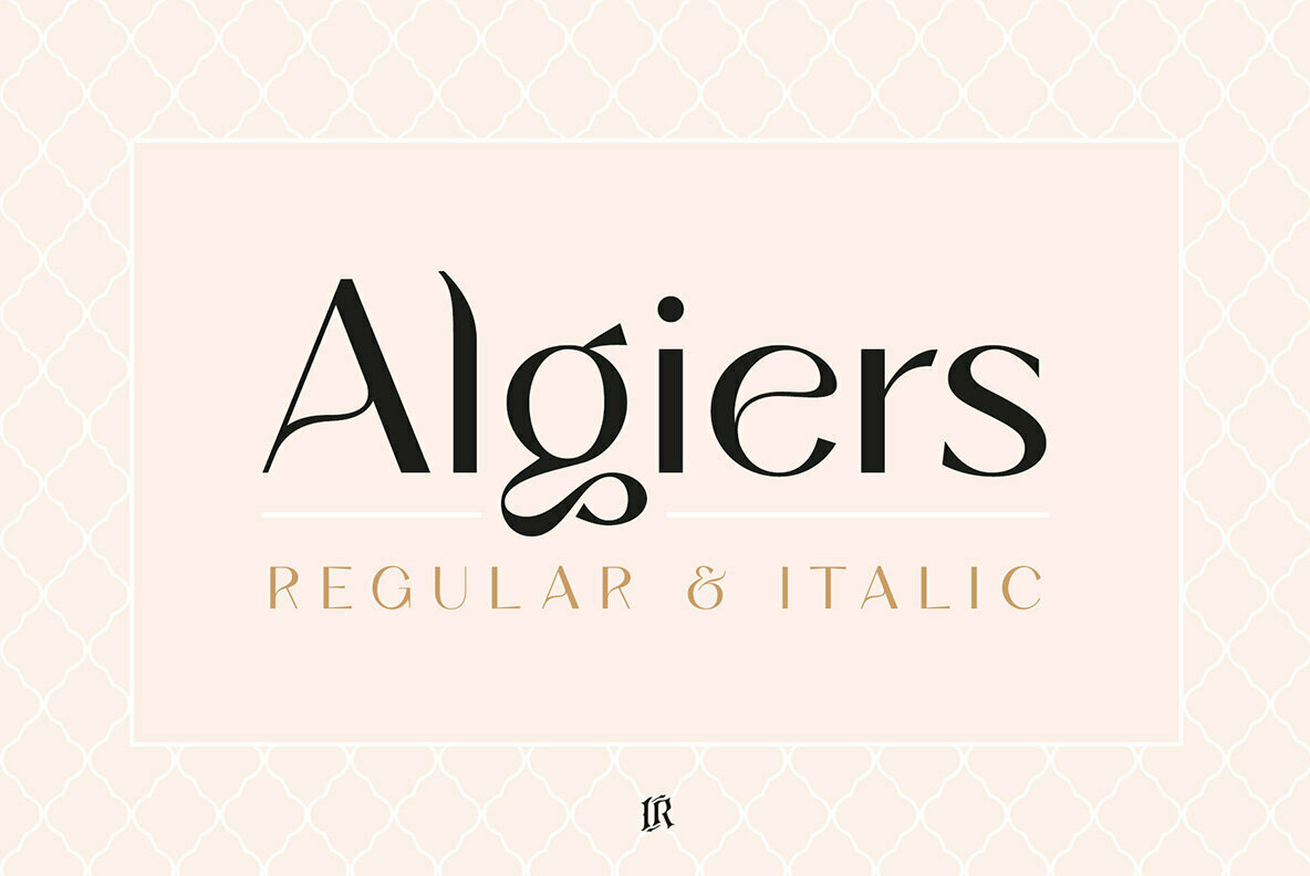 Algiers Font