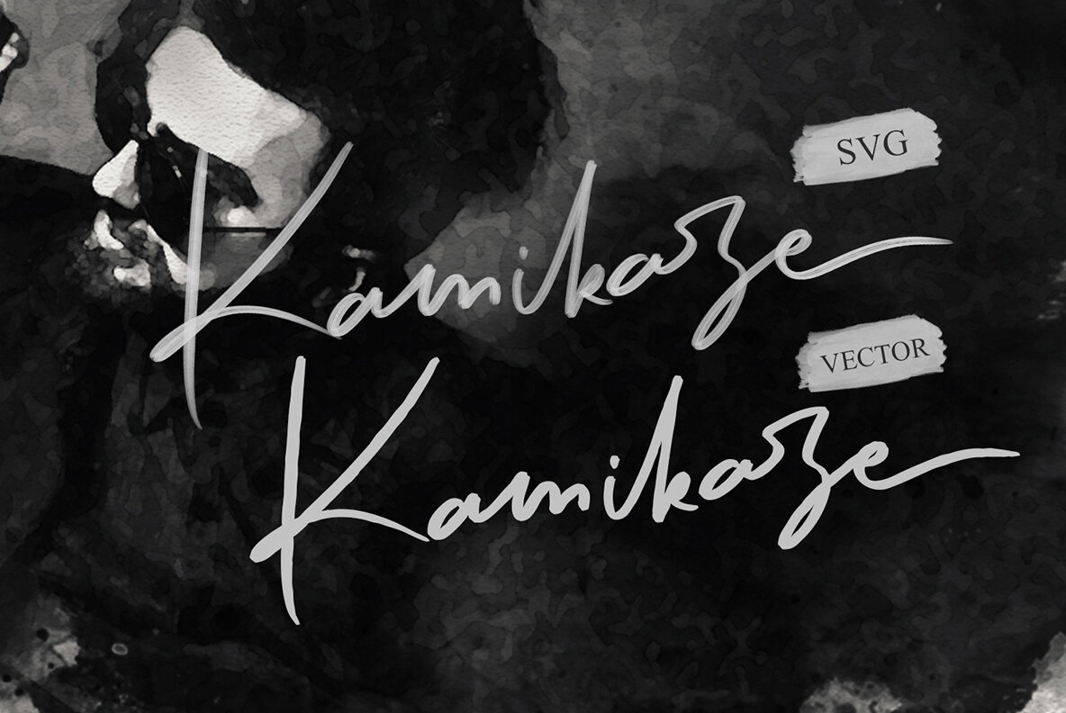 Kamikaze SVG Font