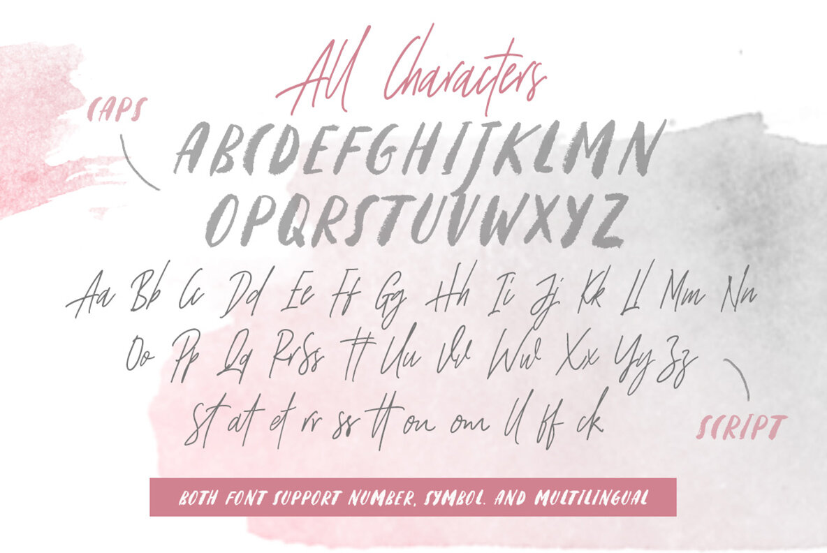 Strong Heart Font Duo 9