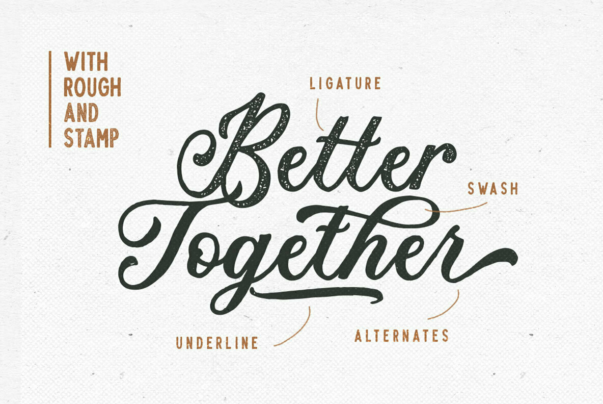 Troyline Font Duo Troyline Font Duo