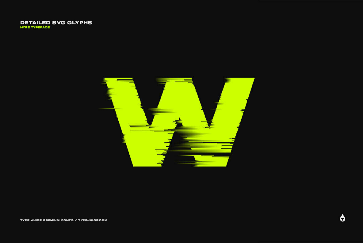 Hype SVG Font Hype SVG Font