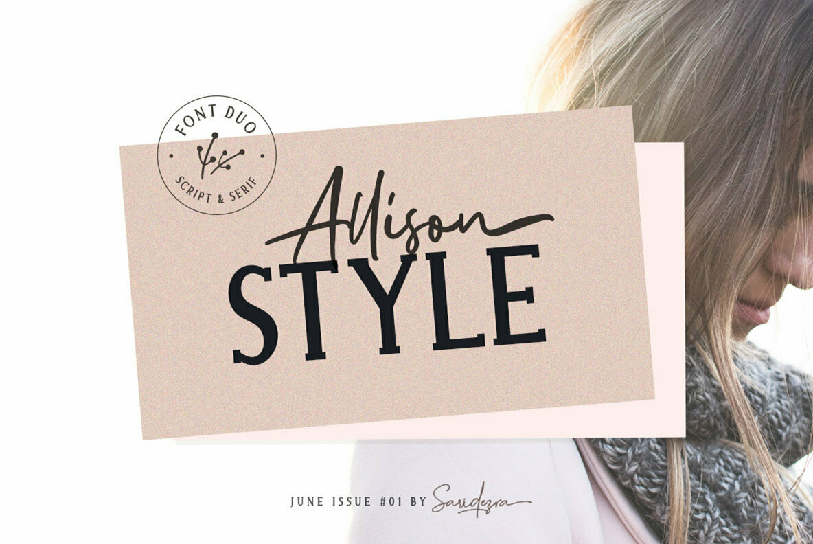Allison Style Font Duo 2