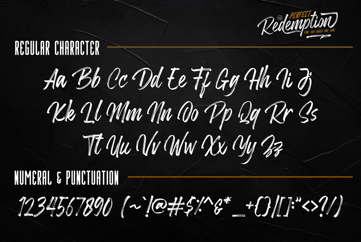 Perfect Redemptation Font Duo 10
