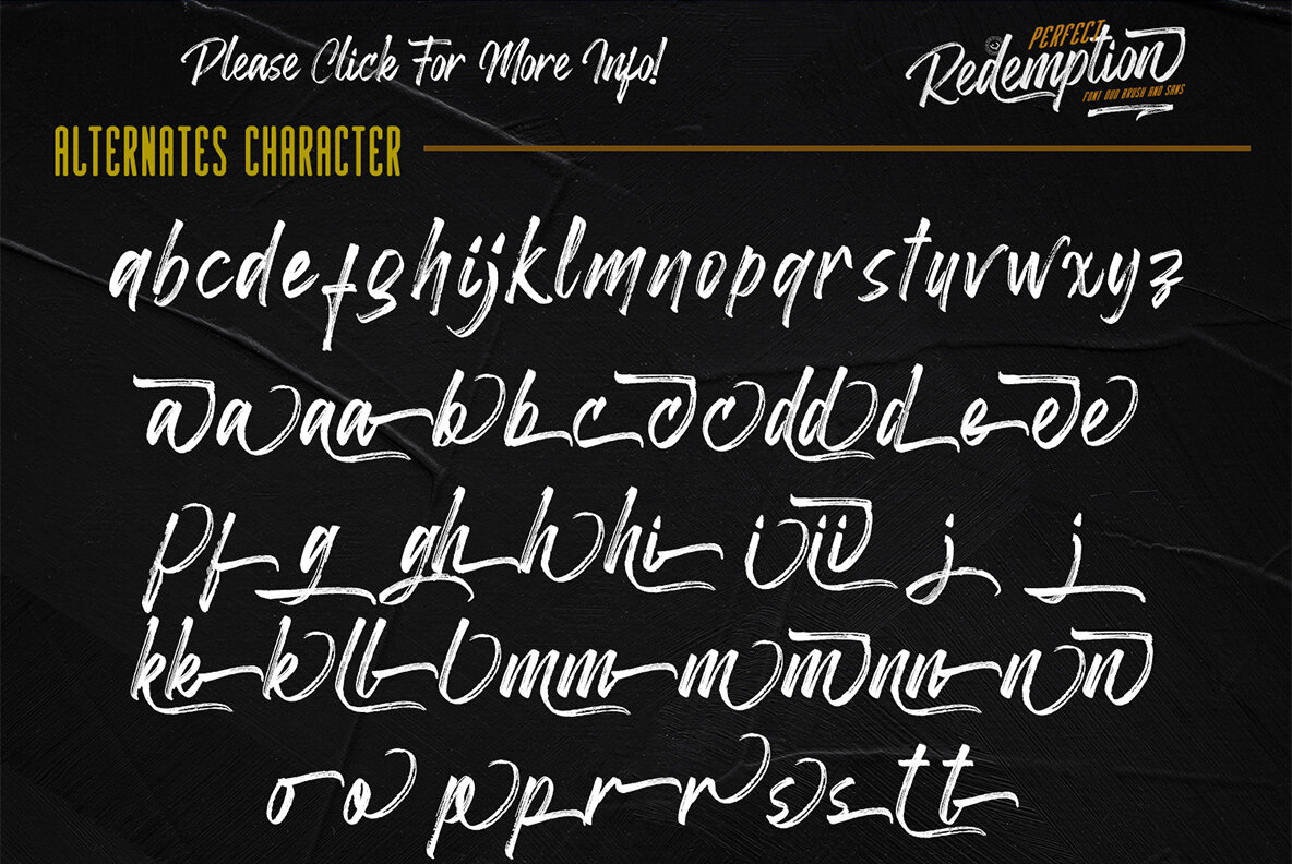 Perfect Redemptation Font Duo 11