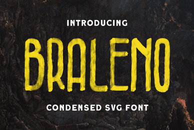Braleno SVG Font