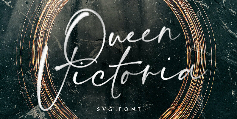 Queen Victoria SVG