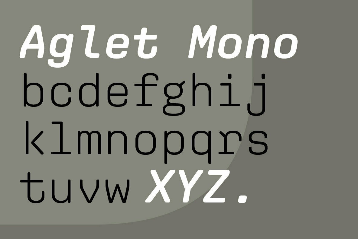 Aglet Mono Aglet Mono