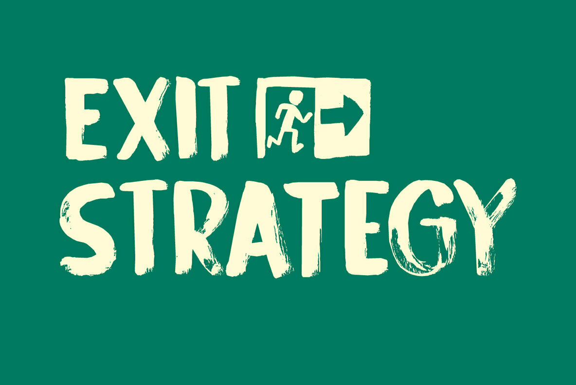 Exit Strategy Font