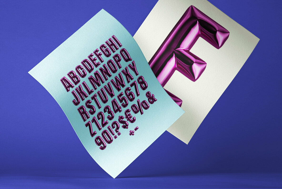 Happy Birthday SVG Font 4