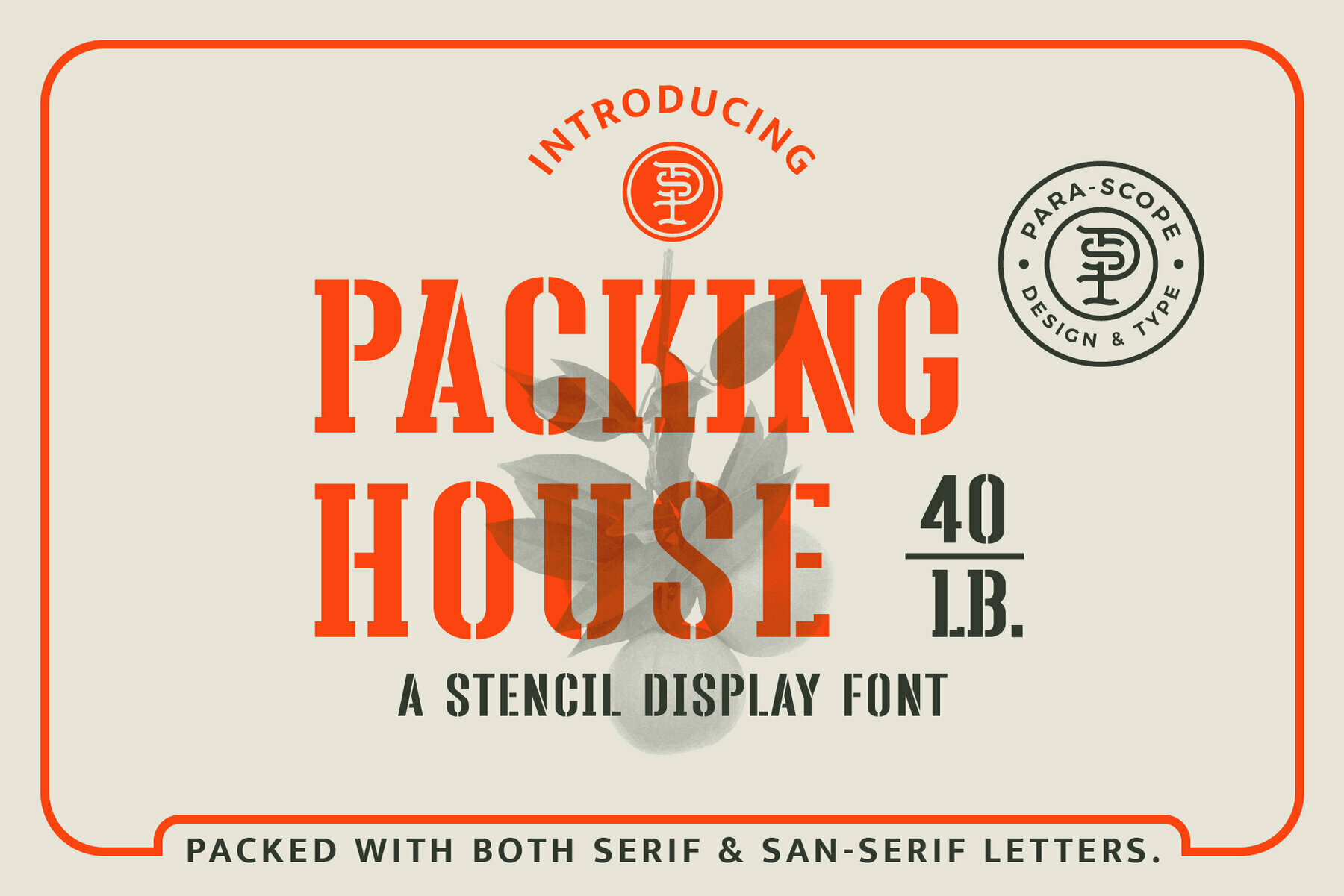 Packing House Font