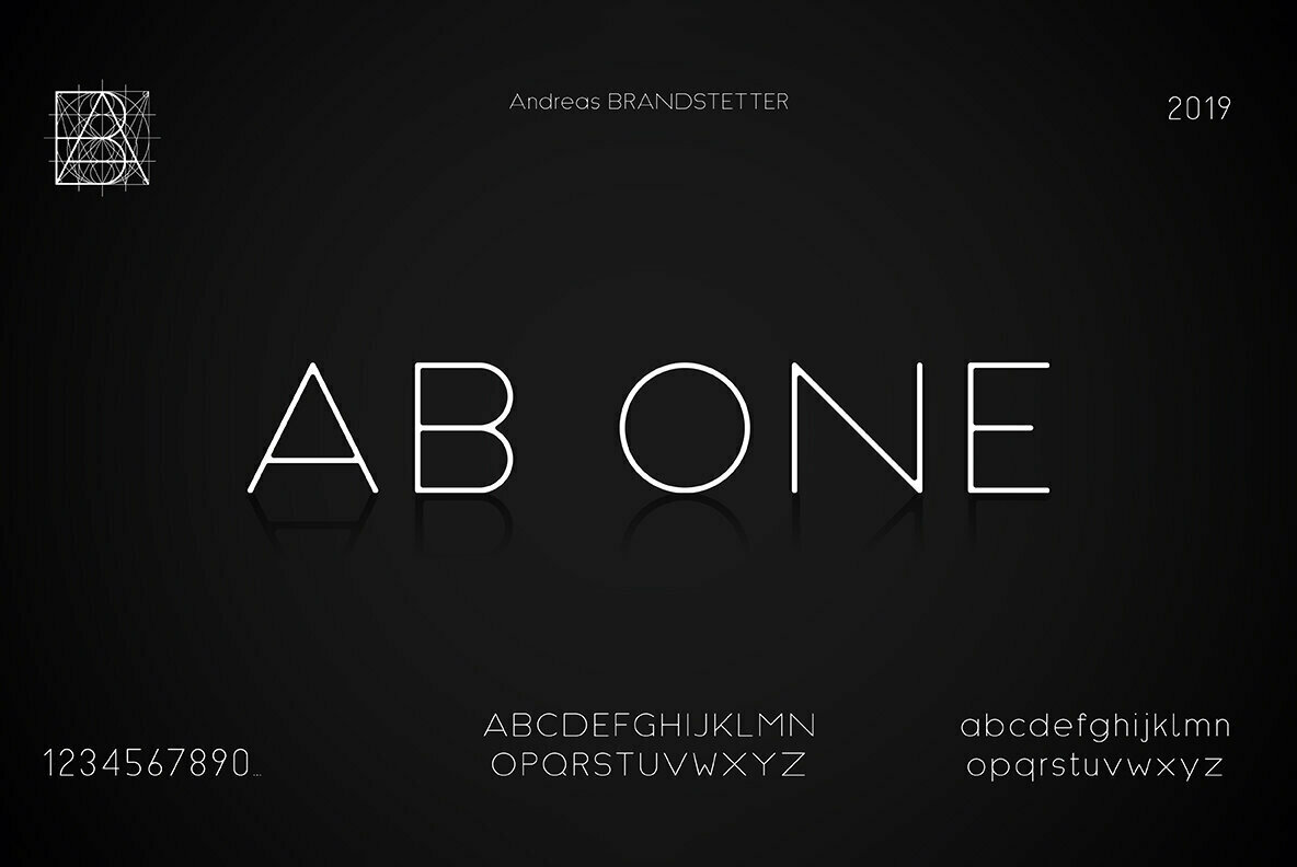 AB ONE Font