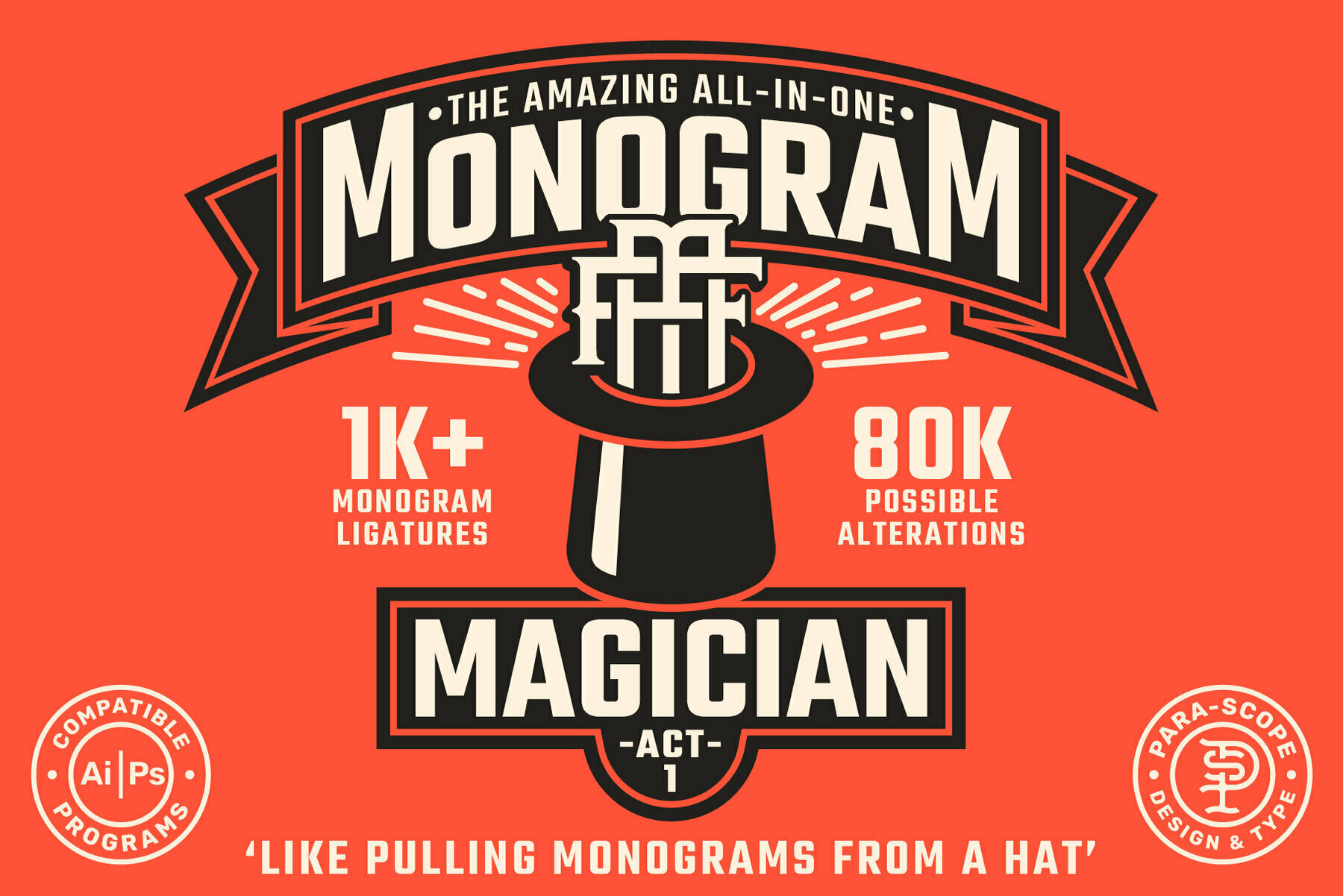 MONOGRAM MAGICIAN   ACT 1 1