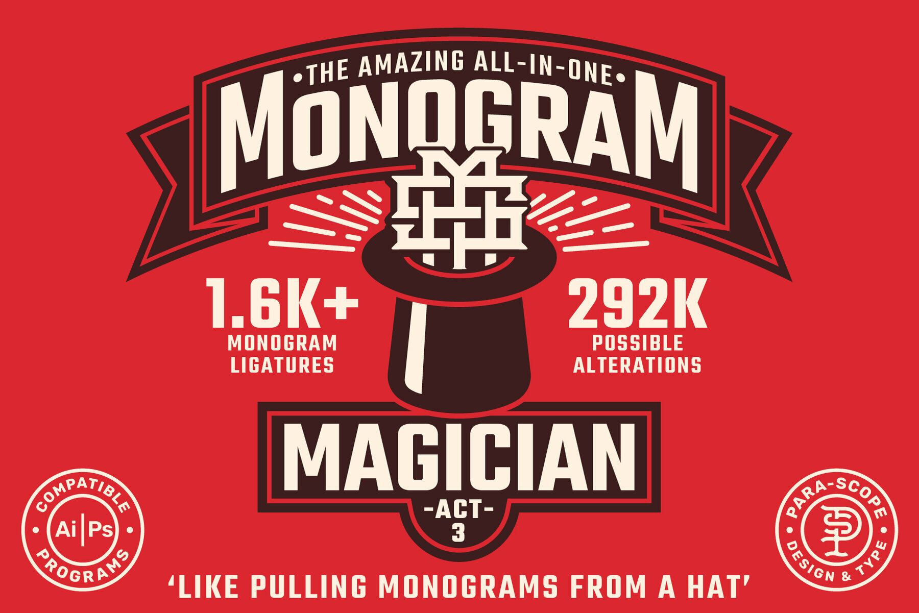 MONOGRAM MAGICIAN   ACT 3 1