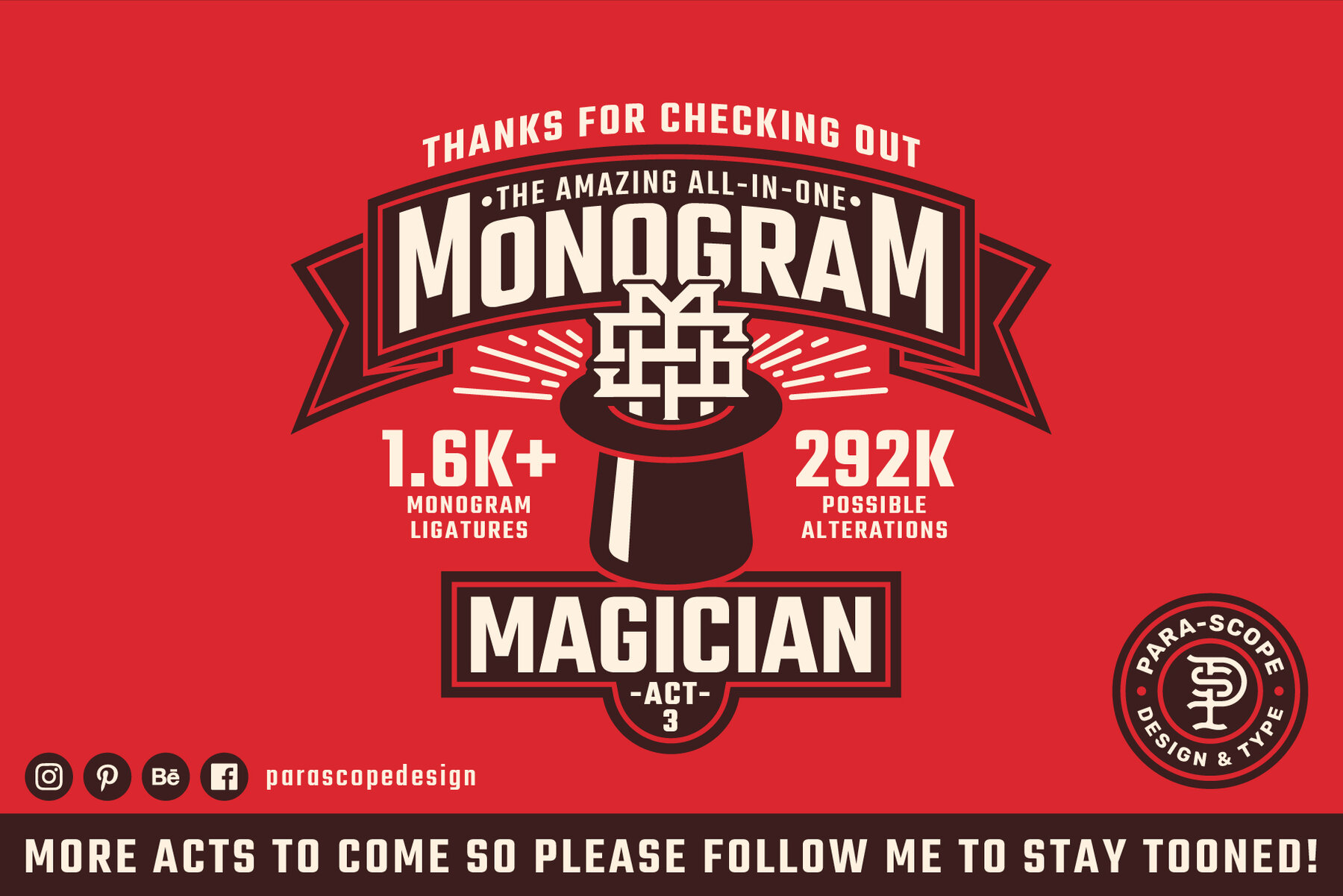 MONOGRAM MAGICIAN   ACT 3 11