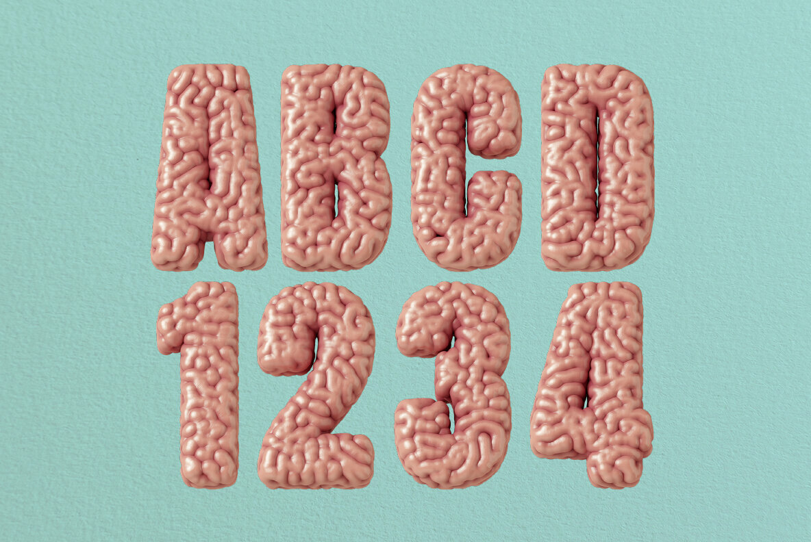 Brain SVG Font Brain SVG Font