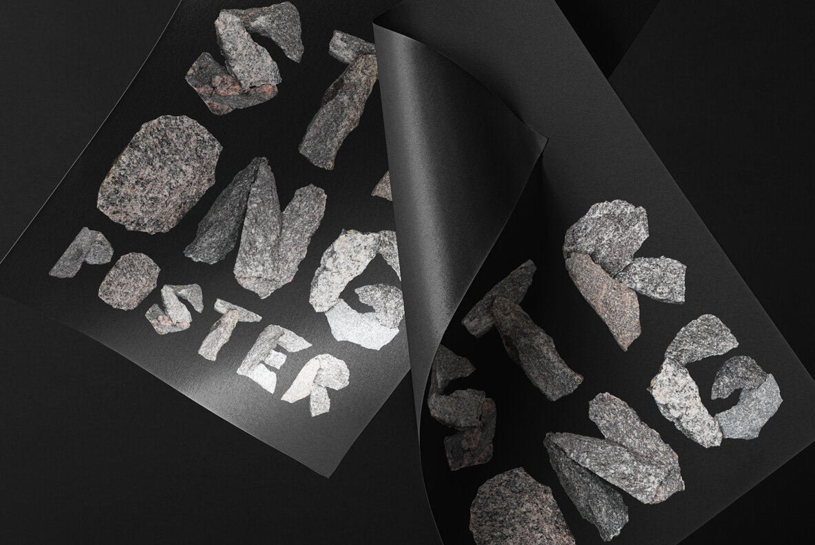Black Granite SVG Font Black Granite SVG Font