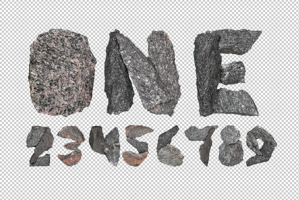 Black Granite SVG Font Black Granite SVG Font