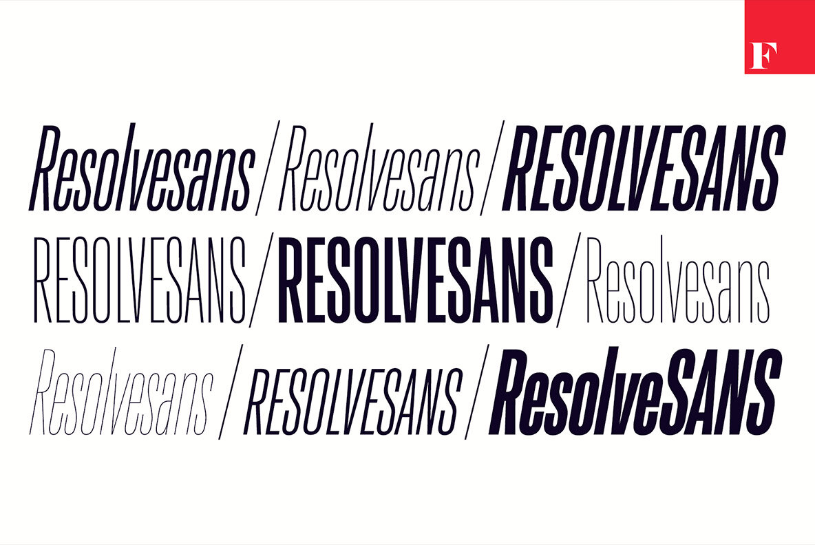 Resolve Sans Resolve Sans