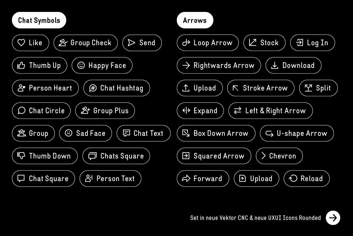 neue UXUI Icons Rounded neue UXUI Icons Rounded