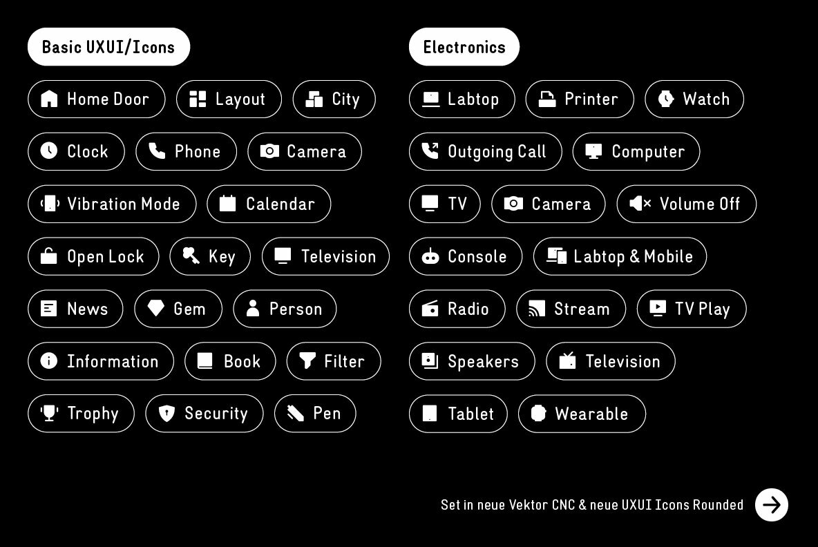 neue UXUI Icons Rounded neue UXUI Icons Rounded