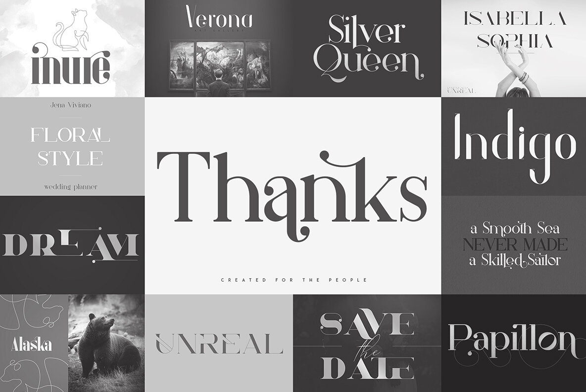 The Serif Font Collection The Serif Font Collection
