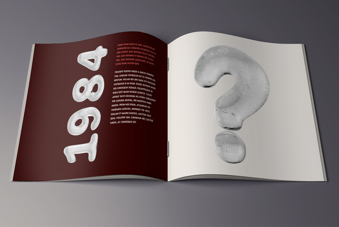 Ice Rounded SVG Font 6