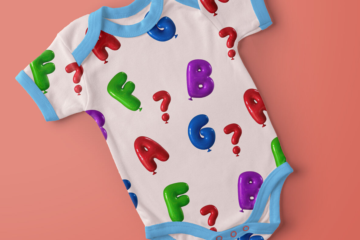 Happy Balloons SVG Font 6