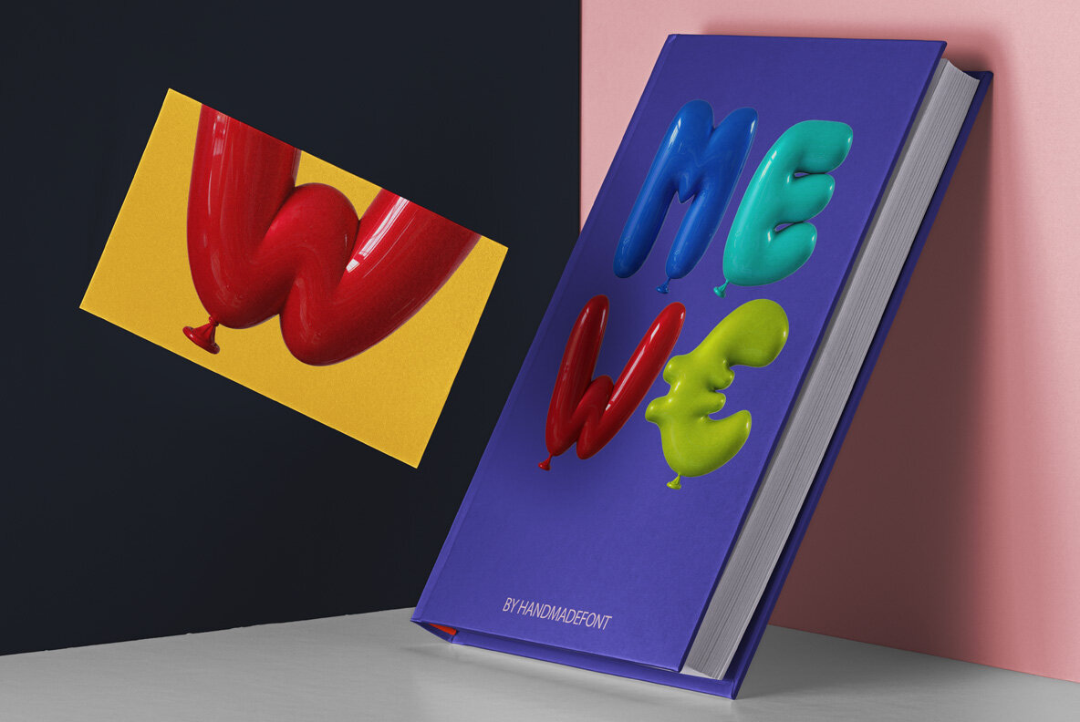 Happy Balloons SVG Font 7