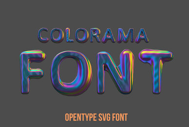 Colorama SVG Font