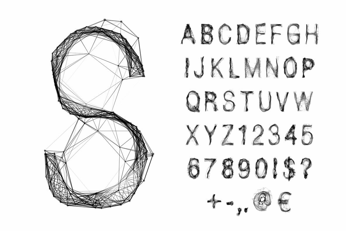 Tangle SVG Font 2