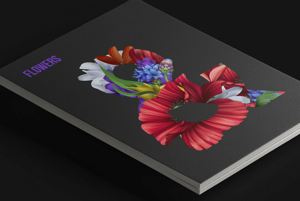 Flowers Wacomka SVG Font 3