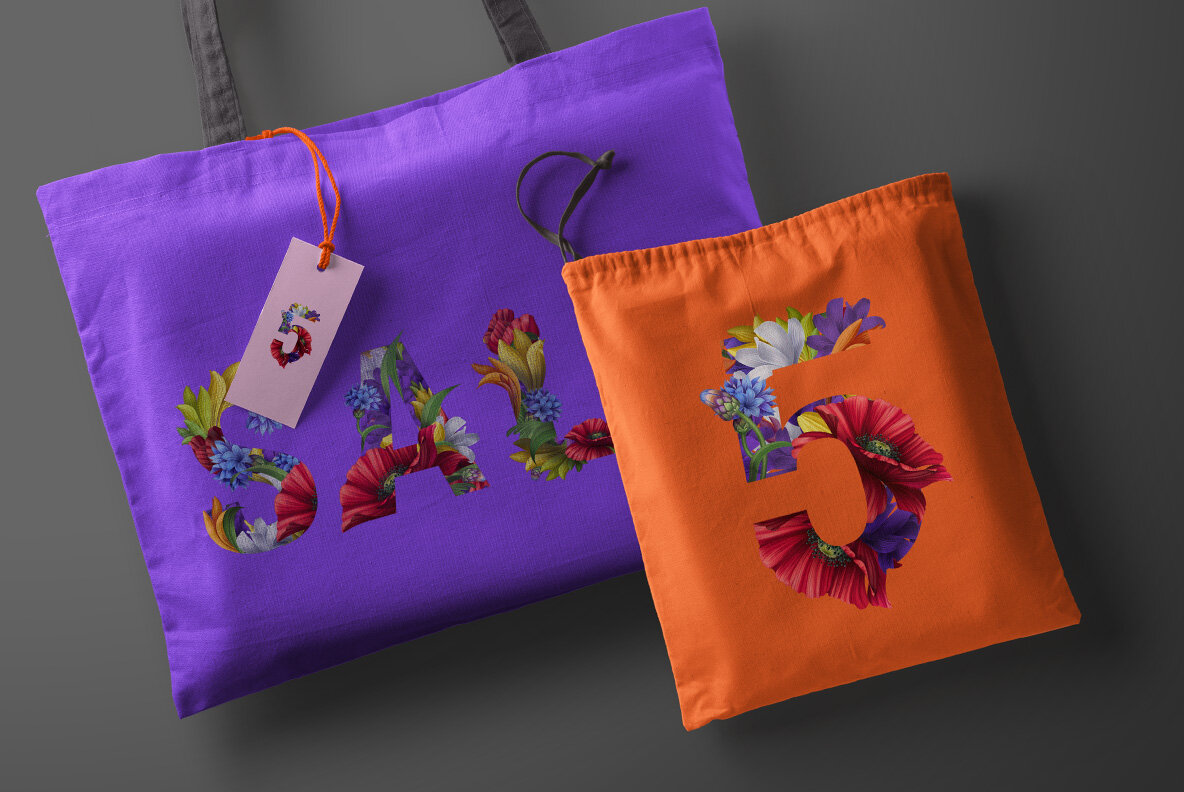 Flowers Wacomka SVG Font 9