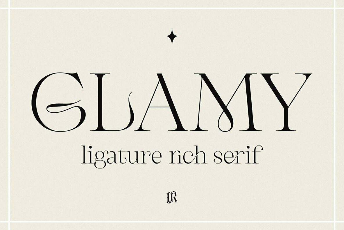 GLAMY Font