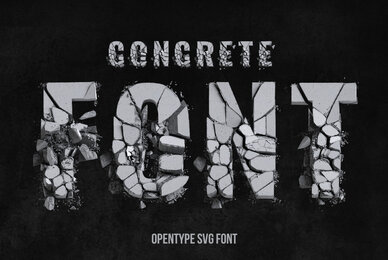 FOT Concrete SVG Font